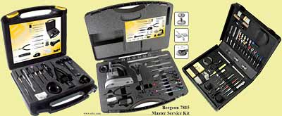 Bergeon 55-043 Plastic Tweezers Batteries Watch Repair Kit