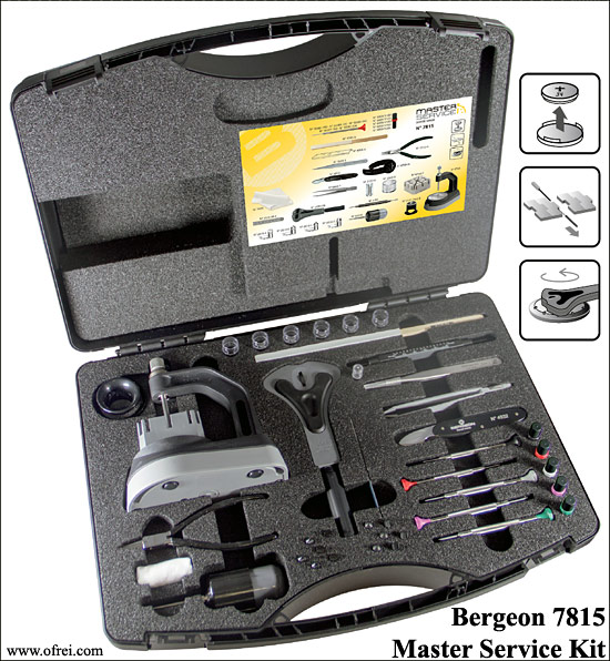 Bergeon Swiss Made Werkzeugset 7812 - Ditur